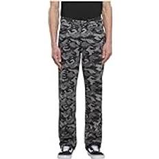 Camouflage Jeans Urban Classics Laser Camo Printed Jeans - Black Camo