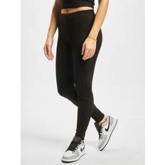 Urban Classics Imitation Suede Leggings Schwarz