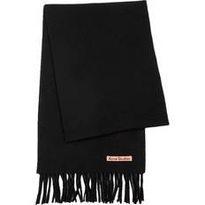 Acne Studios Accessories Acne Studios Canada Wool Scarf Black