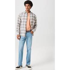 Wrangler herrskjorta, Vit