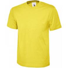 Unisex - Yellow T-shirts Uneek UC301 Classic T-Shirt COLOUR: Yellow