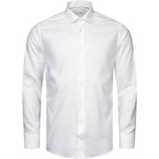 Eton Contemporary fit Baumwoll-Tencel -Hemd WEISS