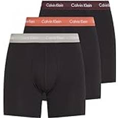 Calvin Klein Men's, 3P Boxer Brief 000NB1770A, Black B- Rock Ridge, Fudge, Bruchetta Wbs