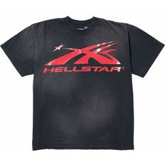 Black T-shirts Hellstar Hellstar Sport Logo Gel T-shirt Black