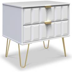 Gold Chest of Drawers Roseland Furniture Harlow Chic 2 Chest of Drawer