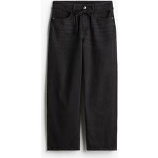 Rayon Bekleidung H&M Super Baggy Low Jeans - Black