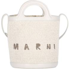 Bøttevesker Marni Borsa Tropicalia in pelle e rafia