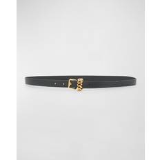 Burberry Belts Burberry Leather Buckle Chain Belt