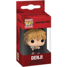 Argent Porte-clés Funko Porte Clé Chainsaw Man - Denji Pocket Pop