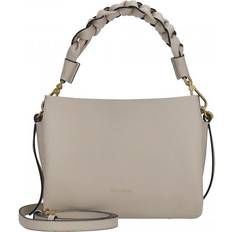 Coccinelle Boheme Grana Double Crossbody bag ivory