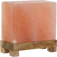 Dkd Home Decor Brown Pink Salt Acacia Table Lamp