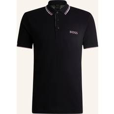 HUGO BOSS Blåa Pikétröjor HUGO BOSS Active Stretch Paddy Pro Polo Shirt