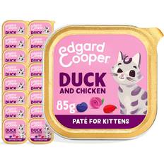 Edgard & Cooper & Cooper Organic Paté for Kittens Wet Food 85g Duck Chicken