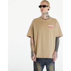 Bape T-shirt BATHING APE Graffiti Bape Logo Relaxed Fit Tee Beige