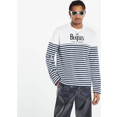 Comme des Garçons Kläder Comme des Garçons T-shirt x The Beatles Long Sleeve Woven Tee - White