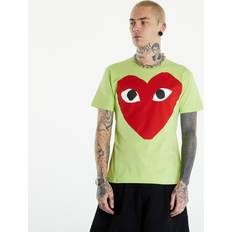 Comme des Garçons Kläder Comme des Garçons Play Short Sleeve Logo Print - Green