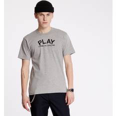 Comme des Garçons Kläder Comme des Garçons T-shirt Play Tee Unisex - Grey