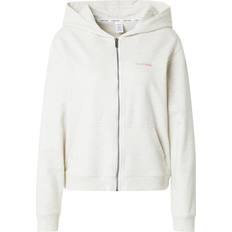 Calvin Klein Femme Vêtements d'extérieur Calvin Klein Veste de Survêtement - Beige Chiné/Saumon