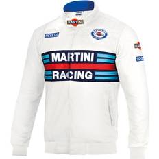 Bomberjackor - Herr - Vita Sparco Jacka Martini Racing Bomber Vit