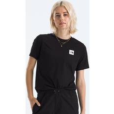 The North Face Women T-shirts The North Face Women’s Short-Sleeve Box Logo T-Shirt Size: Medium Black/White