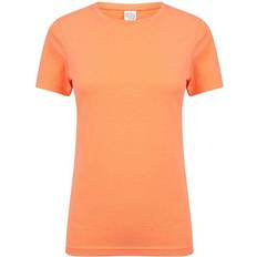 Womens Ladies Feel Good T-Shirt - Coral