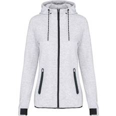 Proact Proact jacke mit kapuze für damen pc6398 Asche meliert DE