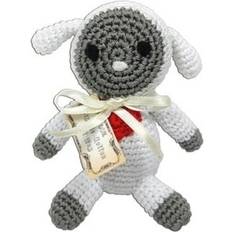 Pets Mirage Pet Products Knit Knacks Fleece the Lamb Organic Cotton Small Dog