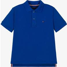 Tommy Hilfiger Polo Shirts Children's Clothing Tommy Hilfiger Boys Royal Blue Cotton Polo Shirt