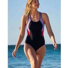 Purple - Women Swimsuits Mountain warehouse Women's Womens/Ladies Take The Plunge One Piece Swimsuit Purple