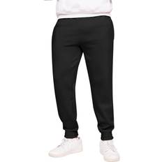 Blended Core Ringspun Cotton Tall Jogging Bottoms Black