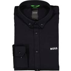 Clothing BOSS Green Herren Hemd blau Jersey