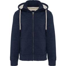 Kariban Herren, Jacke, Fleecejacke SherpaFutter XXL Blau
