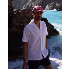 Jack & Jones Dam Skjortor Jack & Jones Resort Linen Shirt SS Vit