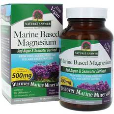 Magnesium 500mg Nature's Answer Marine Based Magnesium 500mg 90 pcs