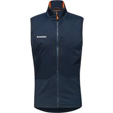 Mammut Men Vests Mammut Eiger Nordwand Ml Hybrid Vest Blue Man