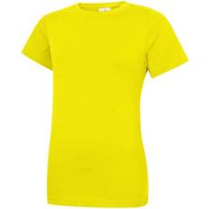 Unisex - Yellow T-shirts Uneek Ladies Classic Crew T-Shirt UC318 Yellow Colour: Yellow