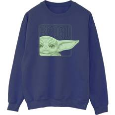 Star Wars The Mandalorian Grogu Box Sweatshirt Navy