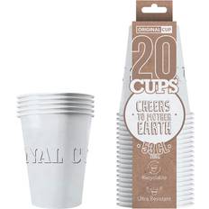 Paper Cups Official White 20-pack