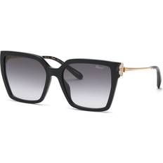 Solglasögon Chopard SCH371V Black/Grey Cat Eye Women