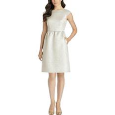 Dessy Collection Jacquard Cocktail Dress