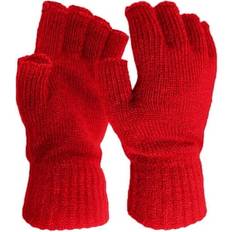 Red Gloves JDEFEG Sold by: kesanhui, Winter Gloves Scarf Set Gloves Mittens Toddler Winter Color Men and Women Warm Gloves Solid Half-Finger Knitted Gloves Winter Gloves Scarf Cotton Red