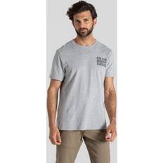 Craghoppers T-shirts Craghoppers Lucent Short Sleeve T-shirt Grey Man