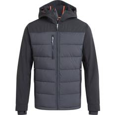 Craghoppers Men Clothing Craghoppers Mens Castleford Hybrid Jacket - Black/Carbon Grey