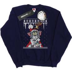 Christmas Fair Isle Sweatshirt Navy