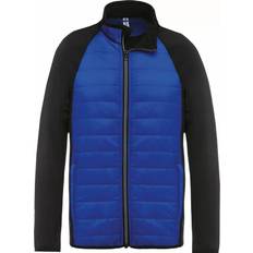 Proact Dual Material Sports Padded Jacket Blue