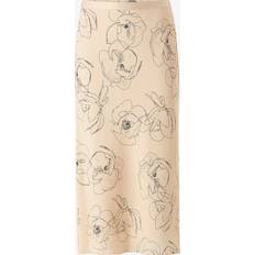 Calvin Klein Återvunnet material Kjolar Calvin Klein Kjol Recycled Cdc Bias Cut Midi Skirt Beige