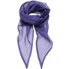 Purple - Women Scarfs Premier Colours Chiffon Scarf Purple One