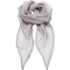 Silver - Women Scarfs Premier Colours Chiffon Scarf Silver One