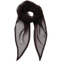 Brown Scarfs Premier Colours Chiffon Scarf Brown One