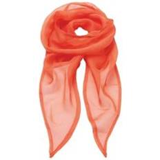 Orange Scarfs Premier Colours Chiffon Scarf Orange One